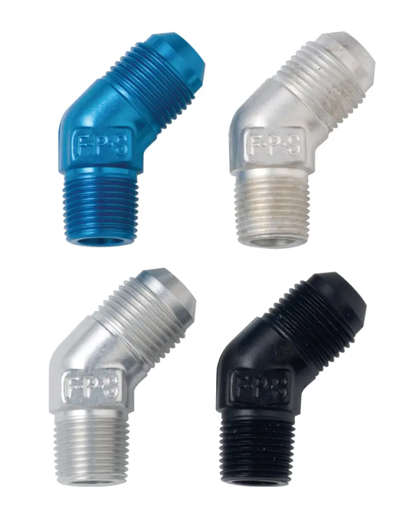 Fragola -8An X 3/8 Npt 45 Degree Adapter 1