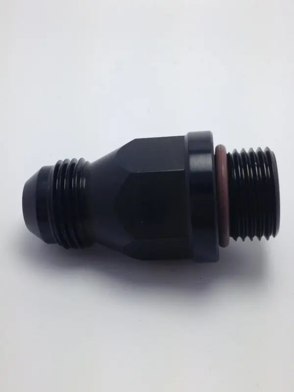 Fragola -8An X 3/4-16 Orb Carburetor Adapter Short 1