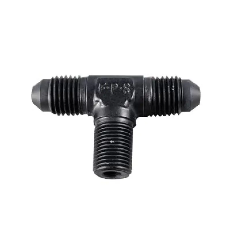 Fragola -3An X 90 Degree Union Fitting - Black 1