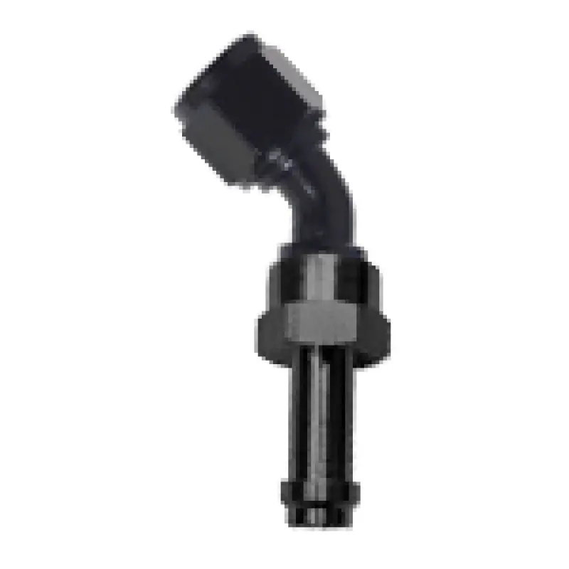 Fragola -6An 45 Degree Ez Street Hose End Black 1