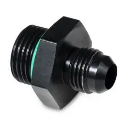 Grams Performance Fuel Pressure Regulator Return Fitting -6 Orb To -8 An Male Flare 2
