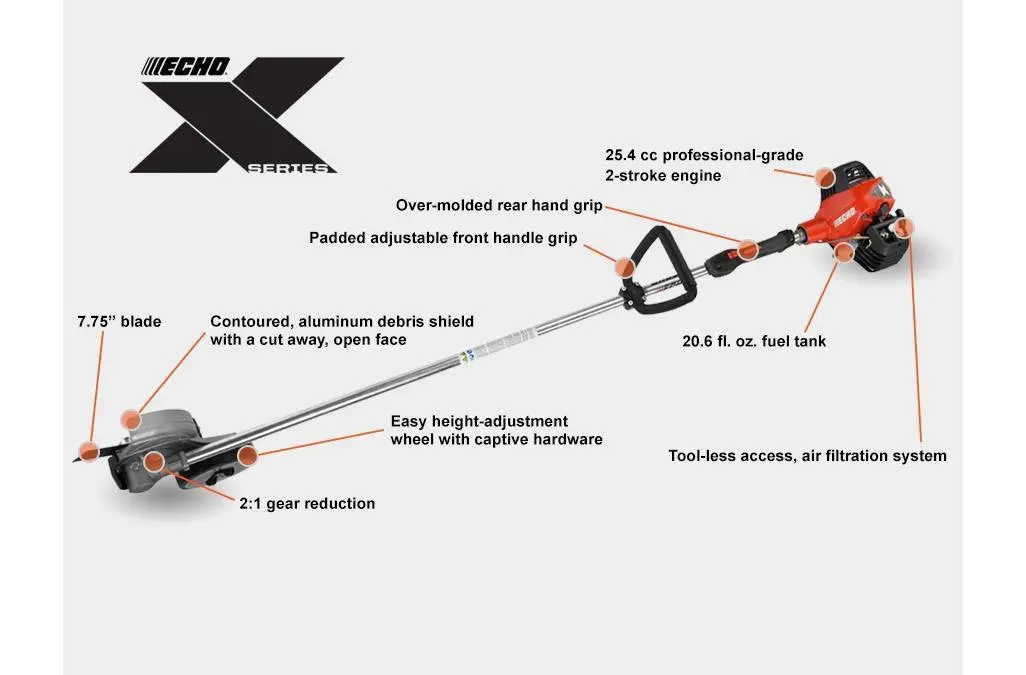 Echo Pe‑2620S – Straight Shaft Power Edger | 25.4Cc 2‑Stroke Engine 2