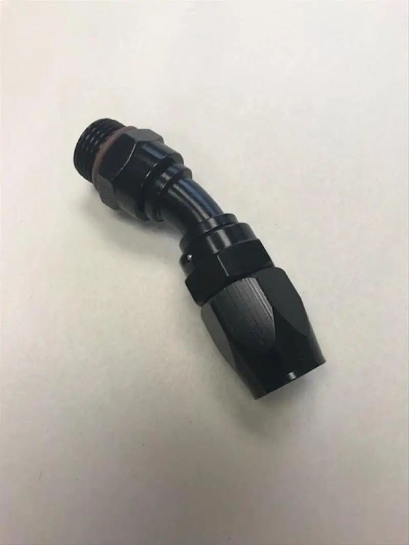 Fragola -12An Male Rad. Fitting X 30 Pro-Flow Hose End - Black 1