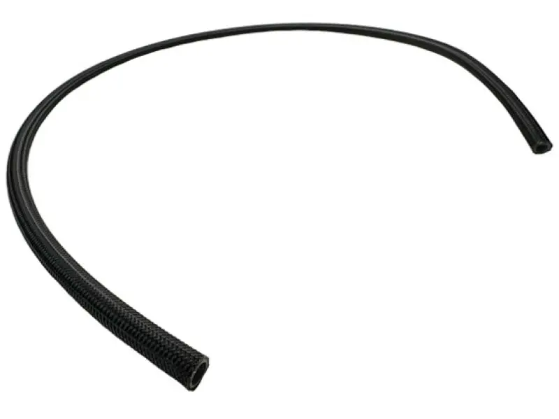 Fuelab Black Nylon Stainless Steel Braided Ptfe Hose - 8An - 20Ft 1