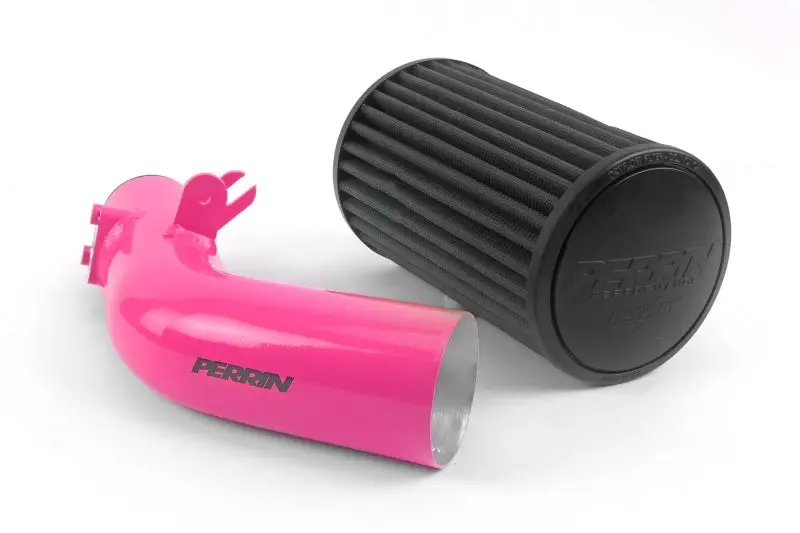Perrin Cold Air Intake System For 2008–2014 Wrx And 2008–2015 Sti — Hyper Pink Finish 1