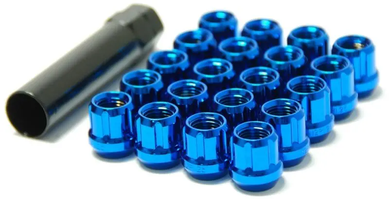 Wheel Mate Muteki Blue Open-End Lug Nuts – 12Mm X 1.50 Thread Pitch 1