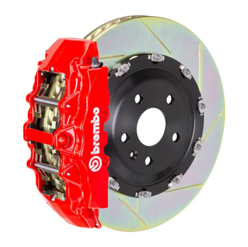 Brembo Gt Big Brake Kit For 2000–2006 Chevrolet Suburban – Front 6-Piston Calipers, 380X34Mm Slotted Two-Piece Rotors 1