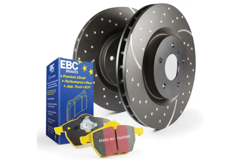 Ebc Yellowstuff Brake Pad & Gd Rotor Kit – S5 Series Street Performance Set 1