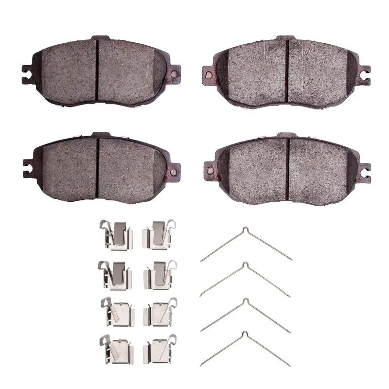 R1 Optimum Oe Front Brake Pad & Hardware Kit For 1993–1994 Lexus Ls400 1
