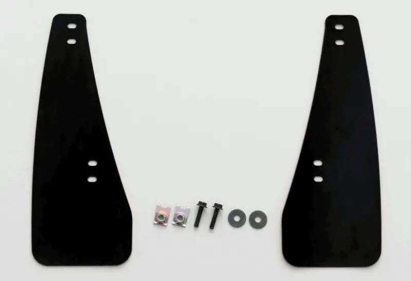 Cusco Front Eva Mud Flaps For 2023–2024 Toyota Gr Corolla (Gzea14H Awd) – Black, Set Of Two 1