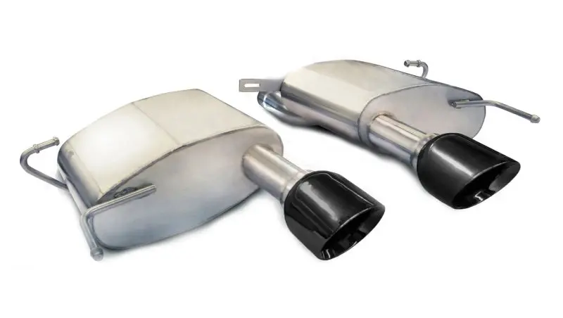 Corsa Sport Axle-Back Exhaust System For 2011–2013 Cadillac Cts Coupe (6.2L V8) – Black Finish 1