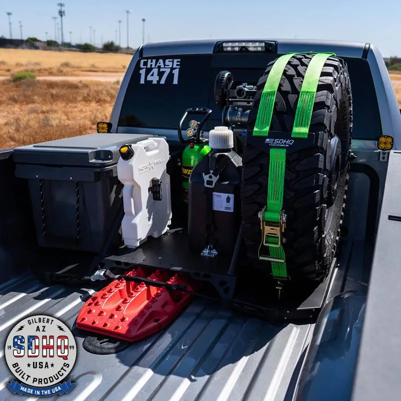 Sdhq Built-In Bed Chase Rack For 2019–Present Ram 2500 And 3500 Heavy-Duty Trucks 1