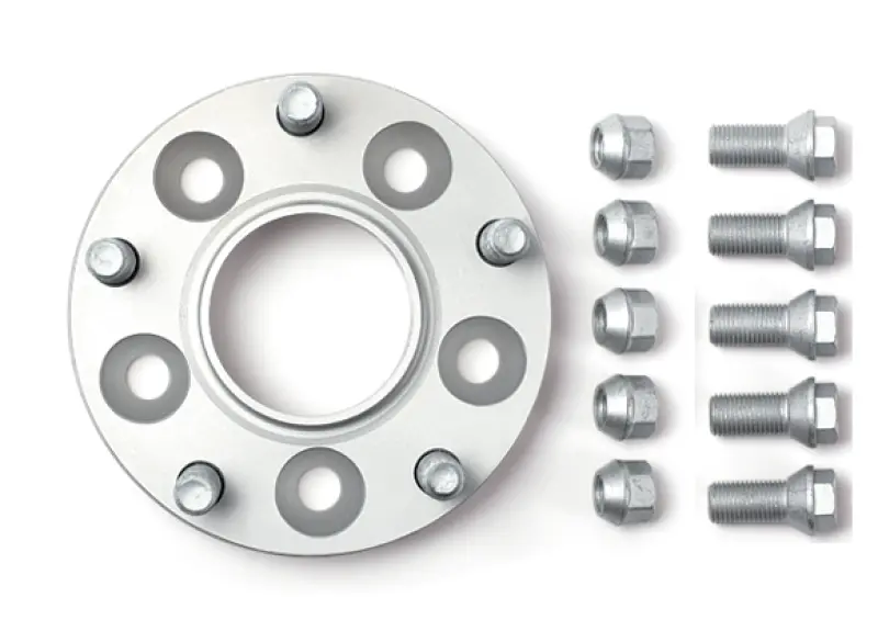 H&R Trak+ 25Mm Wheel Adapters – Converts Audi/Vw 5X112 (57.1Mm Cb) To 5X120 (72.5Mm Cb), 14X1.5 To 12X1.5 1