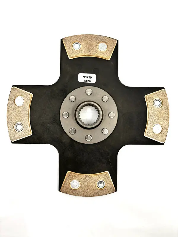 Competition Clutch 4-Puck Rigid Disc For Honda D-Series Engines – Replacement Only, No Hub Or Pressure Plate 1