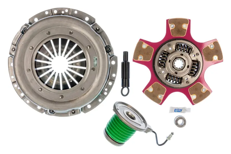 Exedy Stage 2 Cerametallic Clutch Disc With Hydraulic Slave Cylinder For 2005–2010 Ford Mustang V8 1