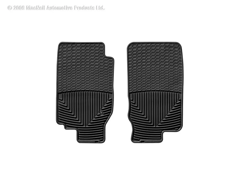 Weathertech Front Rubber Floor Mats For 2002–2005 Ford Explorer – Heavy-Duty Black All-Weather Liners 1