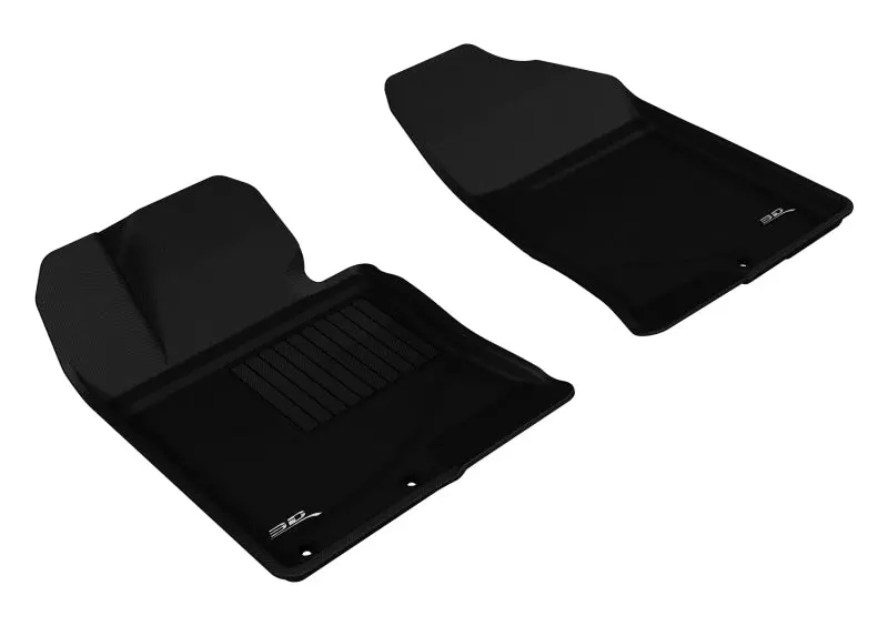 3D Maxpider Custom-Fit First-Row Floor Mat For 2011–2015 Kia Optima Kagu — Black 1