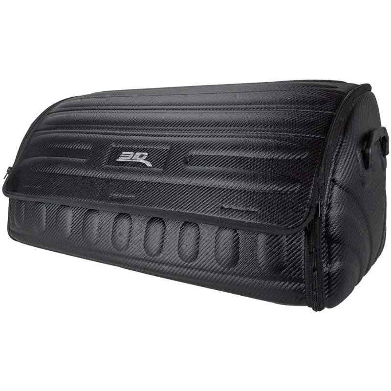 3D Maxpider Carbon Fiber Trunk Organizer – 27.5" X 12" X 12.5", Sleek Black Finish 1