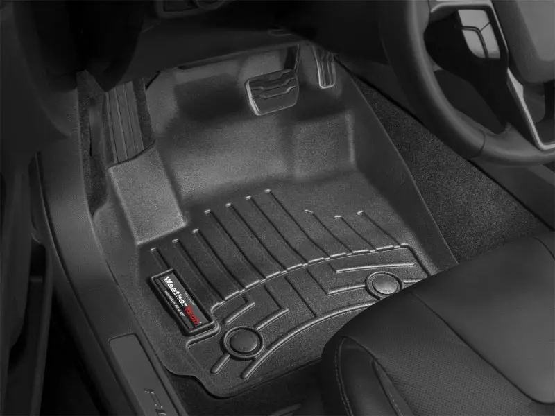 Weathertech Front Floor Liners For 2013–2016 Hyundai Elantra Gt – Custom-Fit, Black 1