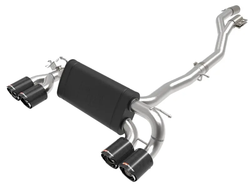 Afe Machforce Xp Cat-Back Exhaust System With Carbon Fiber Tips For 2019–2021 Bmw M2 Competition (3.0L Twin-Turbo) 1