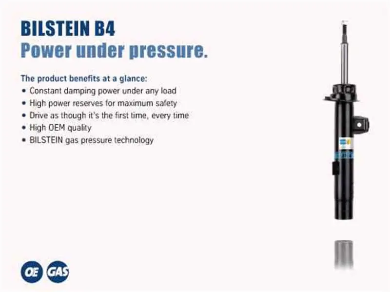 Bilstein B4 Front Right Strut Assembly For 2007 Bmw 328I Base Convertible 1