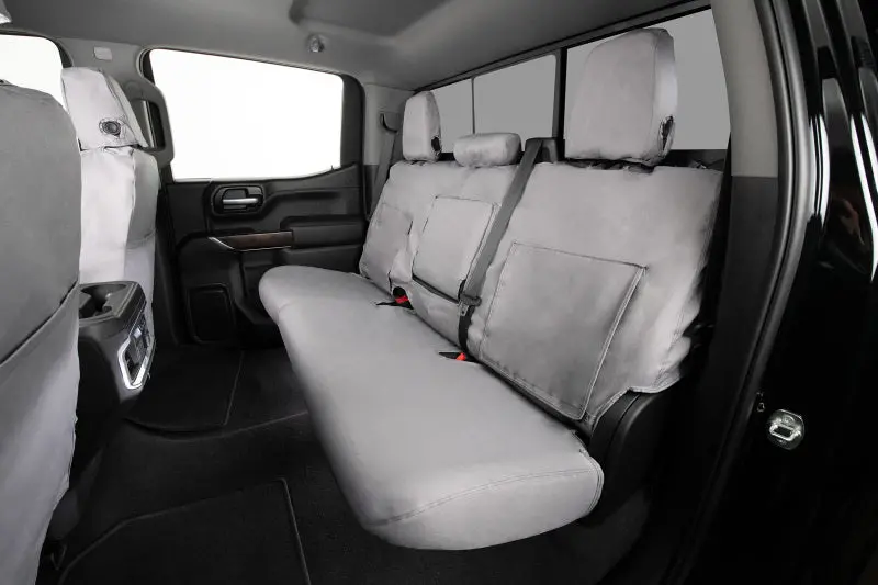 Covercraft Polycotton Seatsaver – Custom Fit For 2019–2020 Ford F-250 Second Row Seats (Grey) 1