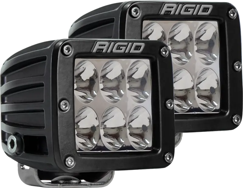 Rigid Industries D2 Driving Light Kit – Dual-Led, Sold As A Set Of Two 1