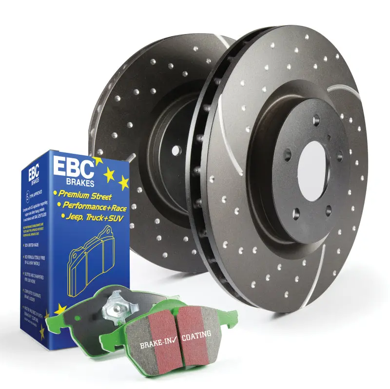 Ebc Greenstuff Brake Pad And Gd Rotor Upgrade Kit 1