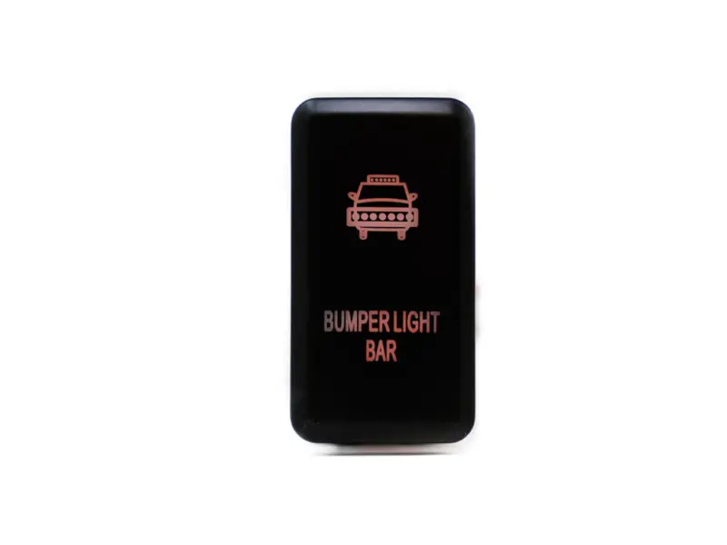 Cali Raised Amber Light Bar Switch – Tall-Style Oem-Matching Bumper Integration For Toyota Trucks 1