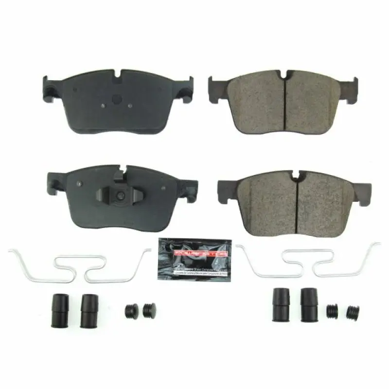 Power Stop Z23 Evolution Sport Front Brake Pads With Hardware For 2017–2019 Jaguar F-Pace 1