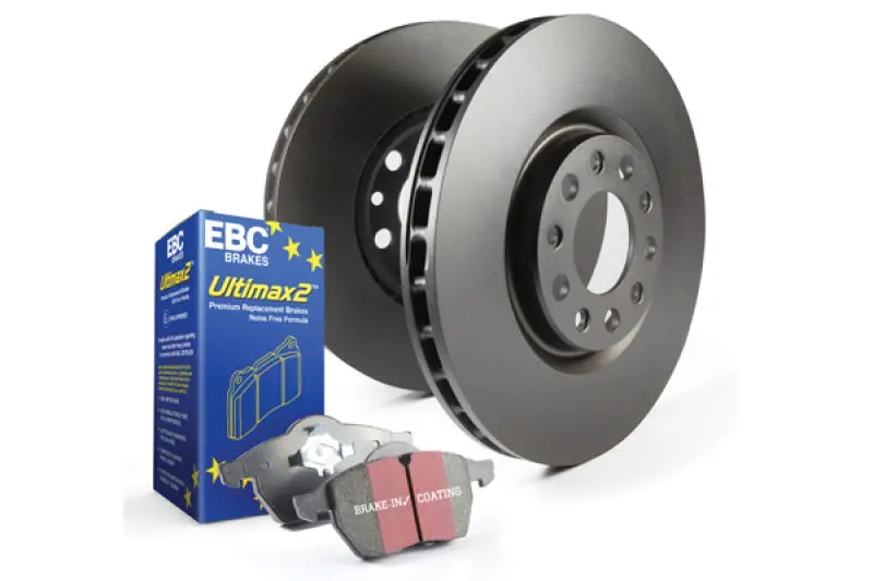Ebc Ultimax S20 Brake Pad And Rk Rotor Kit — Dual-Axle Package 1