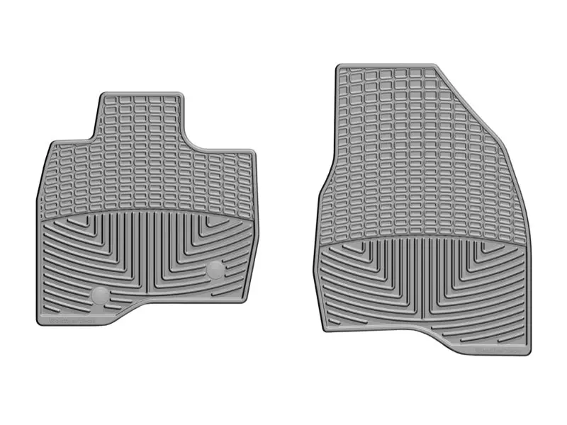 Weathertech Front Floor Mats For 2015+ Ford Explorer – Premium Rubber, Gray 1