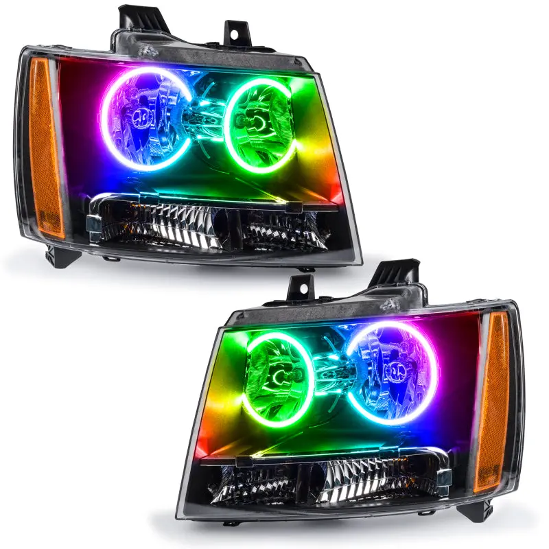 Oracle Colorshift Led Headlight Kit For 2007–2014 Chevrolet Tahoe – Smd-Based, Controller Not Included 1