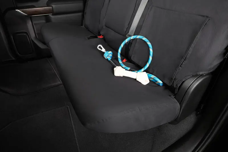 Covercraft 21-24 Ford F-150 Polycotton Seatsaver Custom Front Row Seat Covers - Charcoal 1
