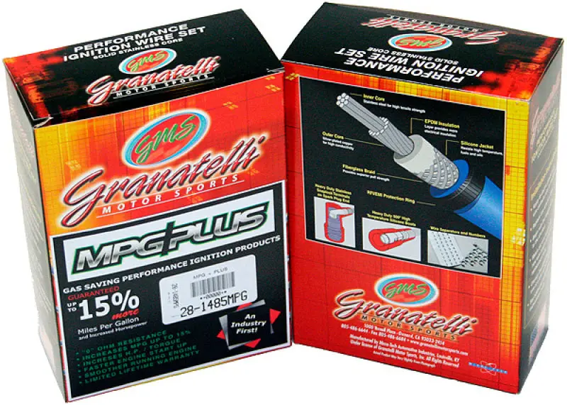 Granatelli Performance Ignition Wire Set For 1983–1986 Toyota Camry 2.0L 4-Cylinder 1