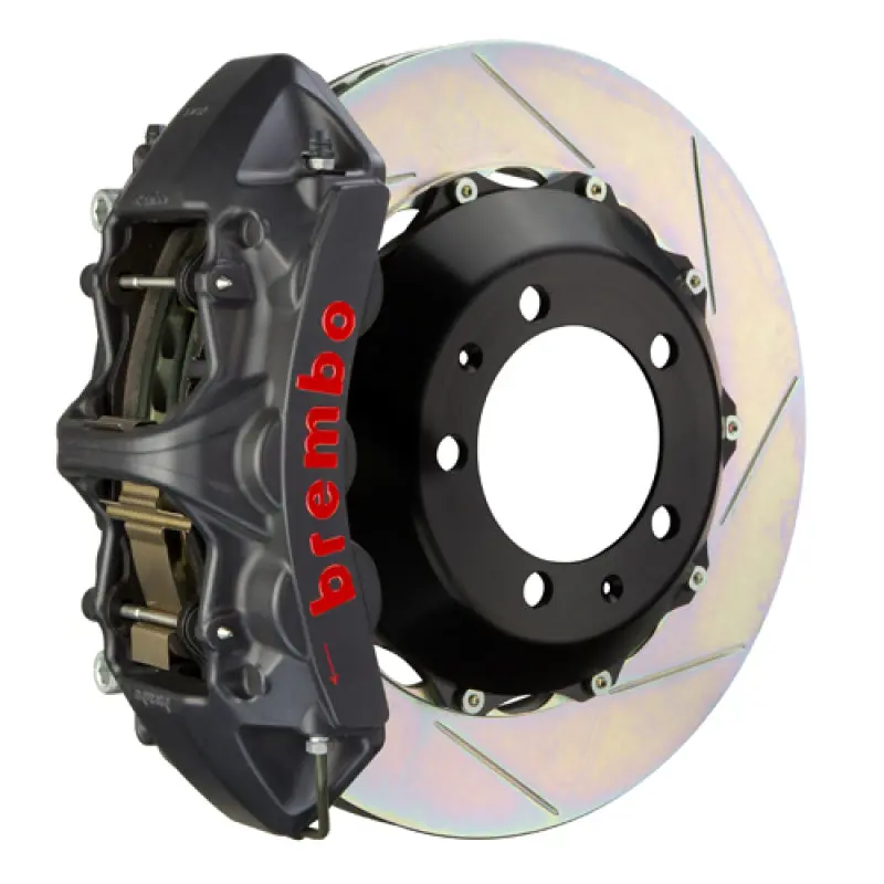 Brembo Gts Big Brake Kit For 1994–2004 Ford Mustang Sn95 – Front 6-Piston Calipers, Slotted 355X32Mm Two-Piece Rotors 1