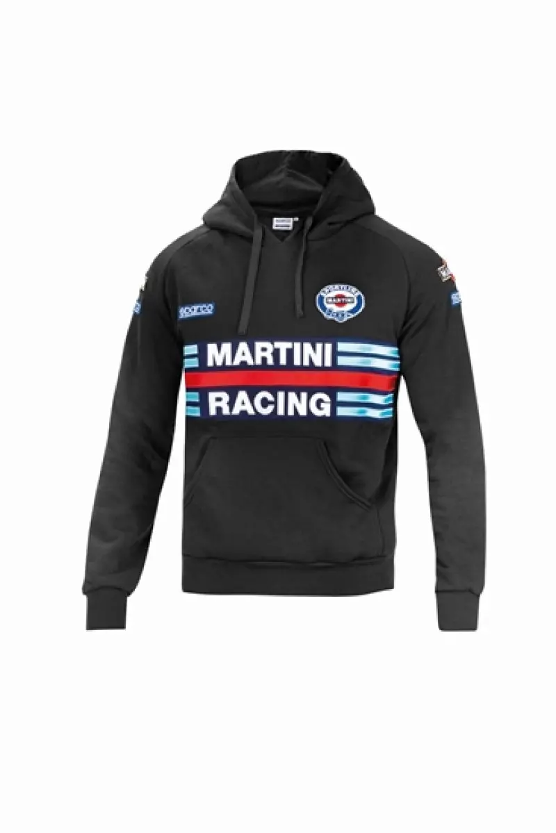 Sparco Martini Racing Hoodie – Small, Black 1