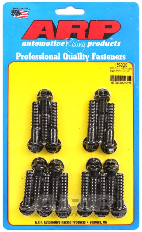 Arp Hex Head Intake Manifold Bolt Kit – Bb Ford V8 Applications 1