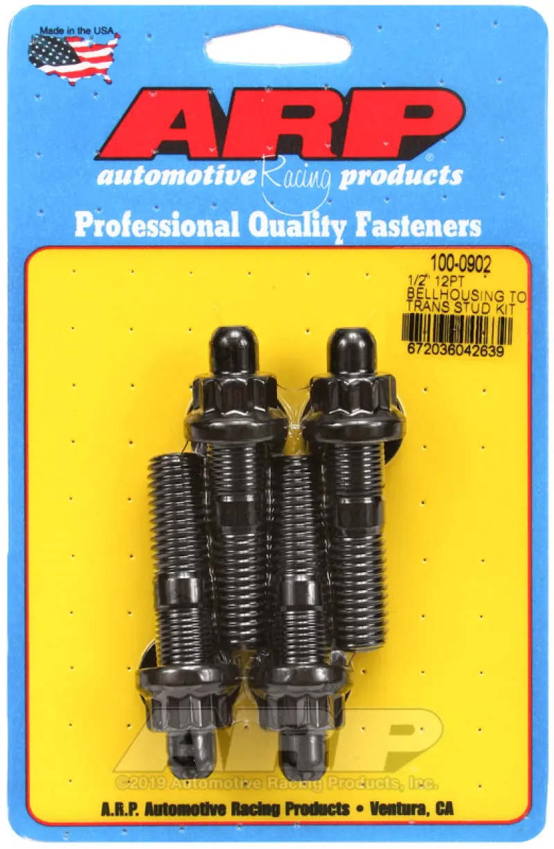 Arp 1/2-Inch 12-Point Bellhousing-To-Transmission Stud Kit 1