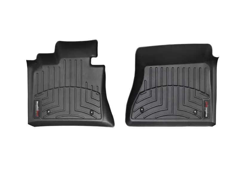 Weathertech Front Floor Liners For 2015+ Chevrolet City Express – Black Trim 1