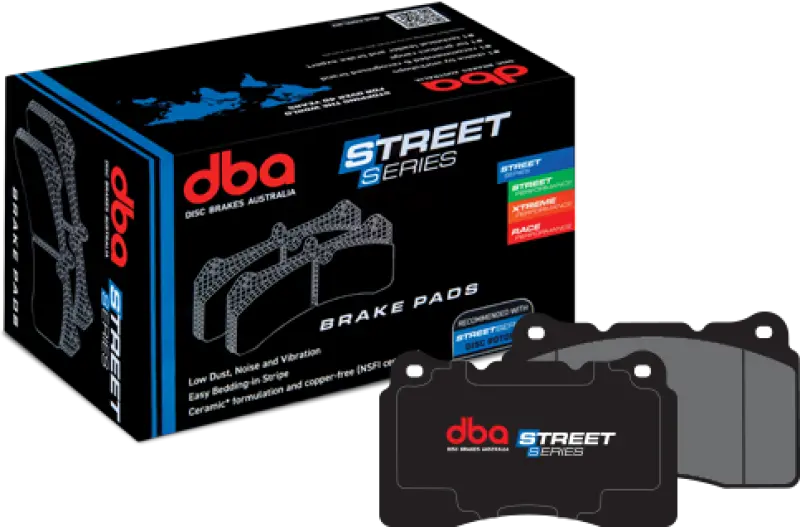 Dba Street Series Rear Brake Pads For 2016–2024 Mazda Cx-9 (Py Platform) 1