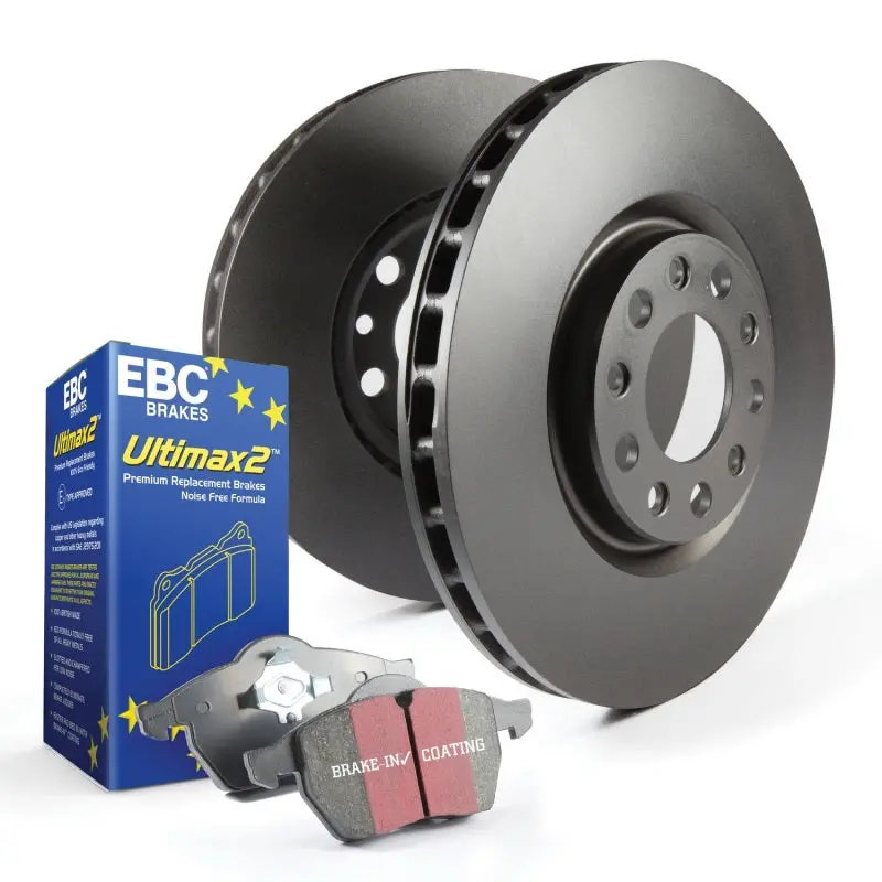 Ebc Ultimax S1 Brake Kit – Front And Rear Pads With Rk Series Rotors 1