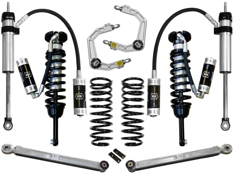 Icon Stage 5 Suspension System For 2010+ Toyota Fj Cruiser & 4Runner – 0–3.5" Lift, Billet Upper Control Arms 1