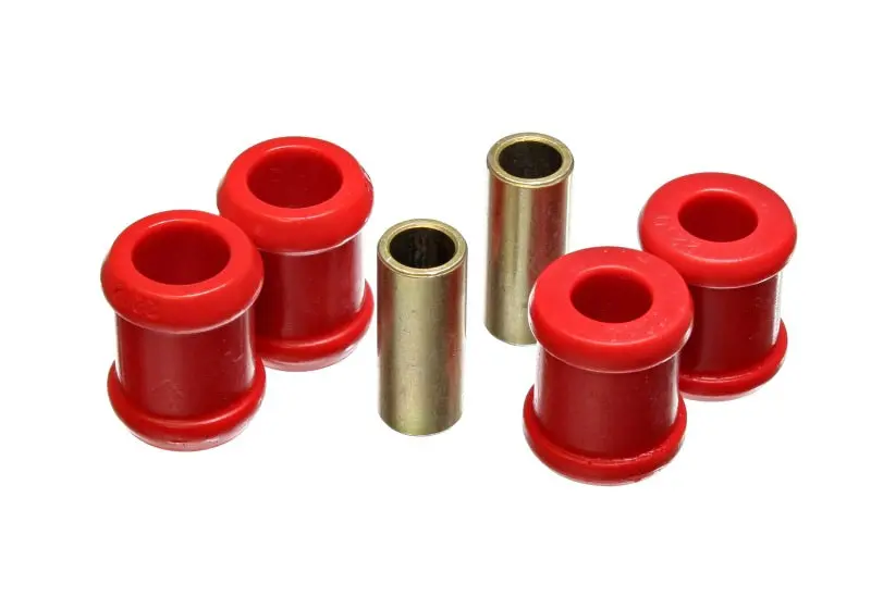Energy Suspension Red Polyurethane Rear Shock Bushing Kit For 1988–1998 Gm C/K1500 & C10 Trucks (2Wd) 1