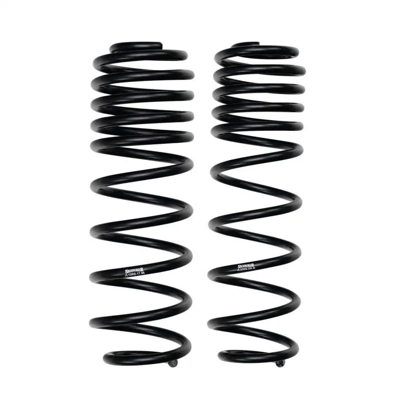Skyjacker Dual-Rate Long-Travel Rear Coil Springs For 2021–2024 Jeep Wrangler Rubicon Jl 4Xe – 2″ Lift 1