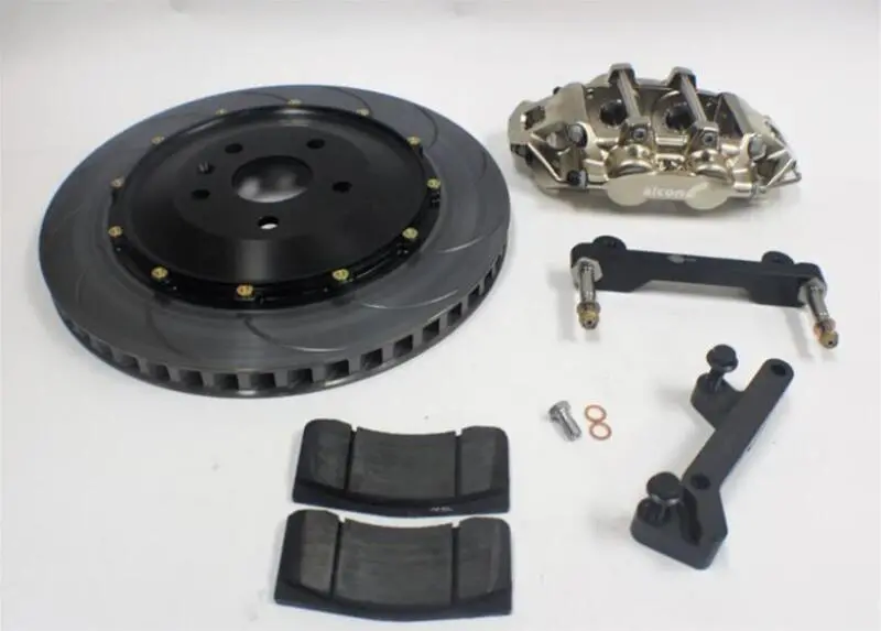 Alcon Pro-System Rear Brake Kit For Chevrolet Corvette C6 Z06 With 18-Inch Aftermarket Wheels 1