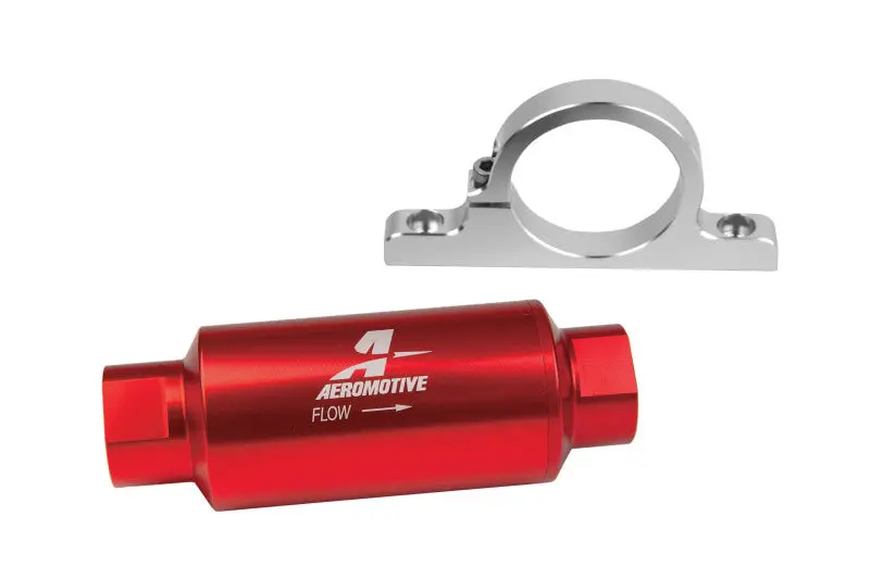 Aeromotive Billet Bracket And High-Flow Filter Combo Kit (Part #12304 & #12305) 1