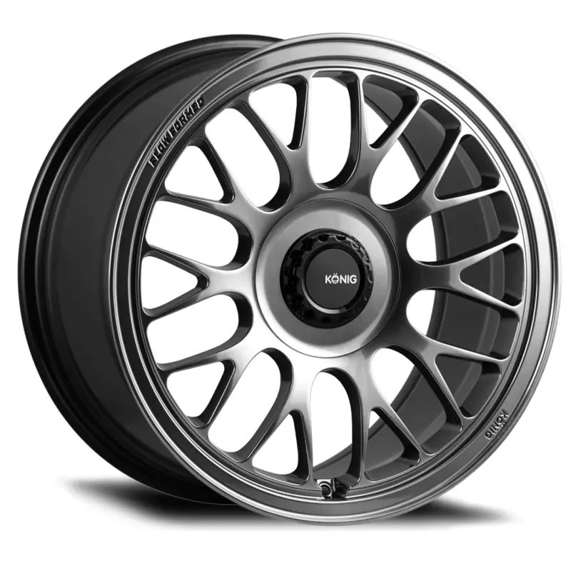 Konig Mrk1 19X8.5 5X114.3 Et43 Hyper Carbon - Gloss Black Gear Cap/Logo/Cover Plate 1
