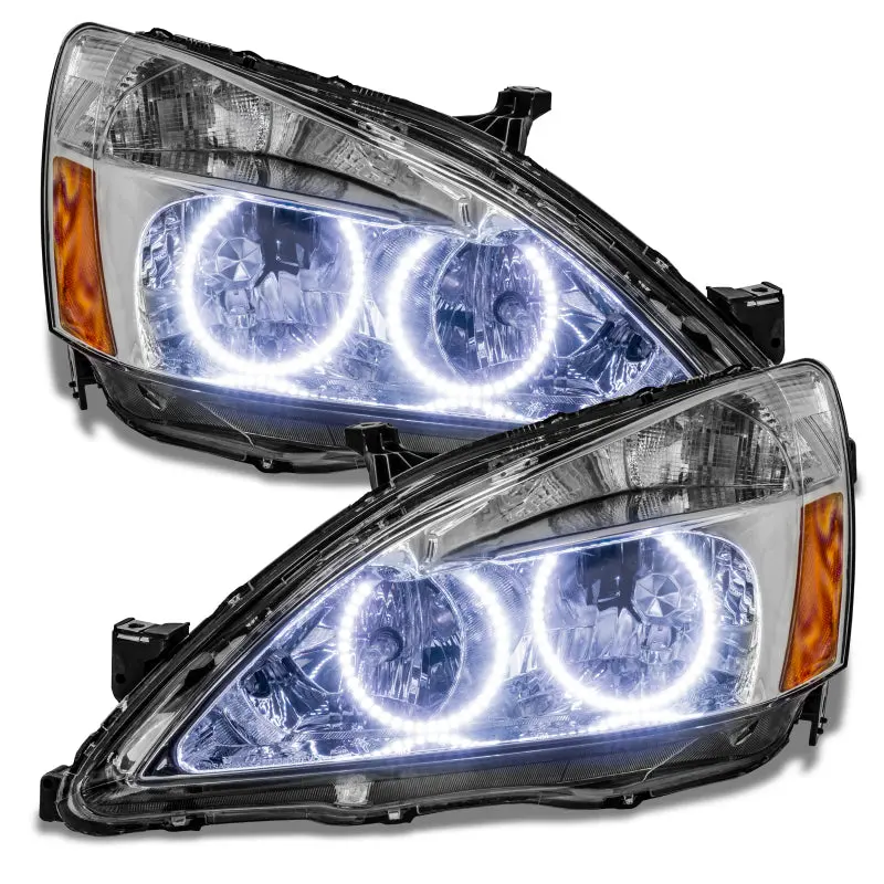 Oracle Lighting Led Halo Headlight Kit – White Illumination For 2003–2007 Honda Accord Coupe & Sedan 1
