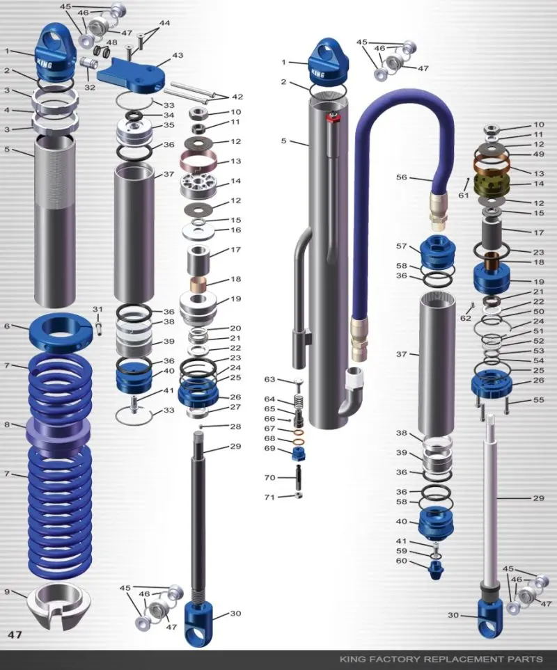 King Shocks Extended-Length Rod End – 4.0" Rs Series, +2" Longer Than Standard 2